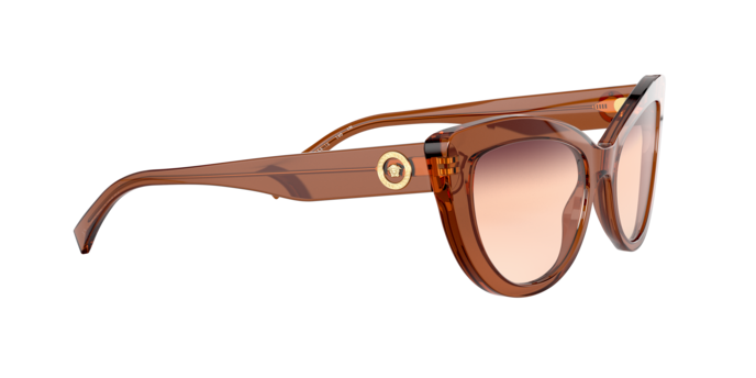 Versace Sunglasses VE4388 TRANSPARENT BROWN