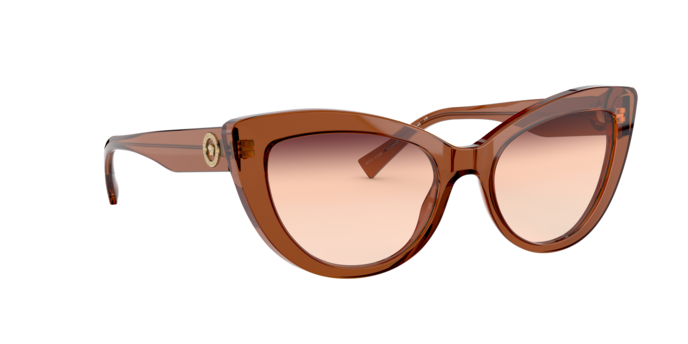 Versace Sunglasses VE4388 TRANSPARENT BROWN