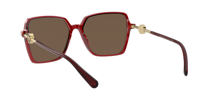 Versace Sunglasses VE4396 TRANSPARENT RED
