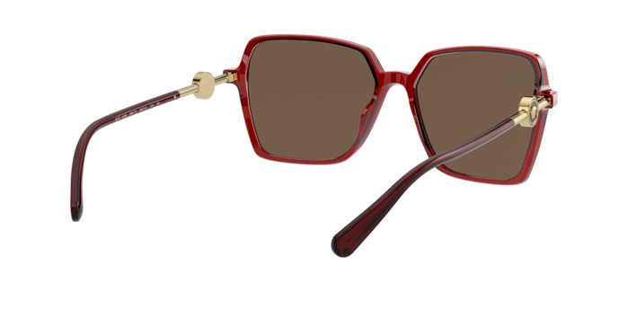 Versace Sunglasses VE4396 TRANSPARENT RED