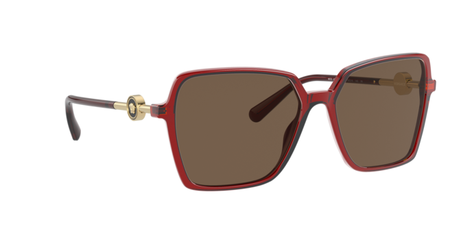 Versace Sunglasses VE4396 TRANSPARENT RED