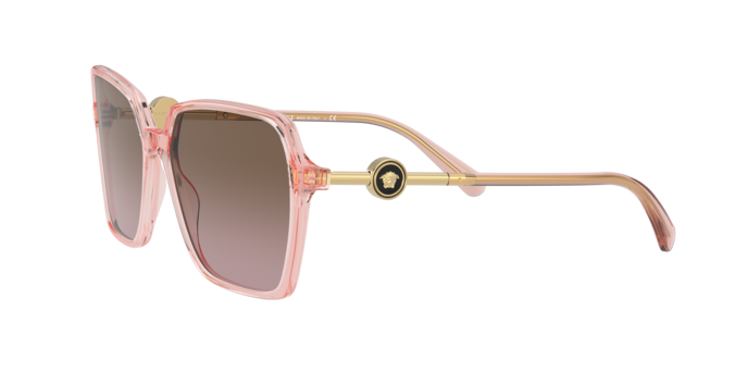 Versace Sunglasses VE4396 TRANSPARENT PINK