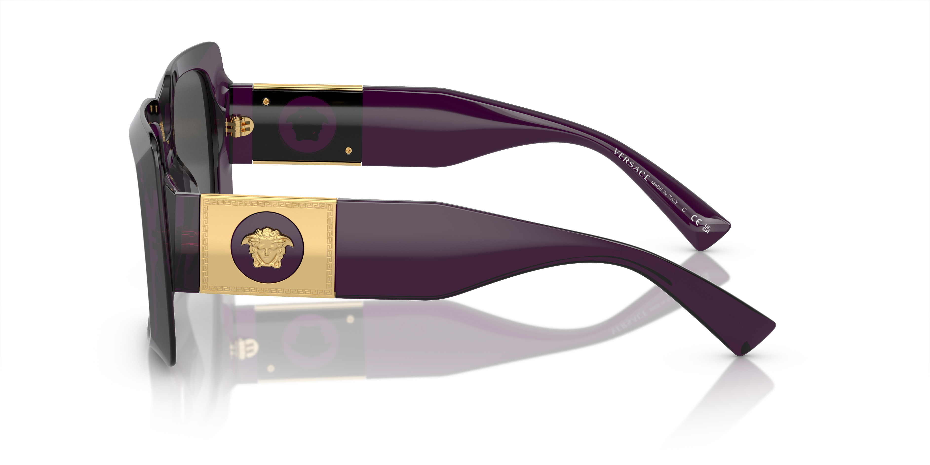 Versace Sunglasses VE4405 TRANSPARENT PURPLE