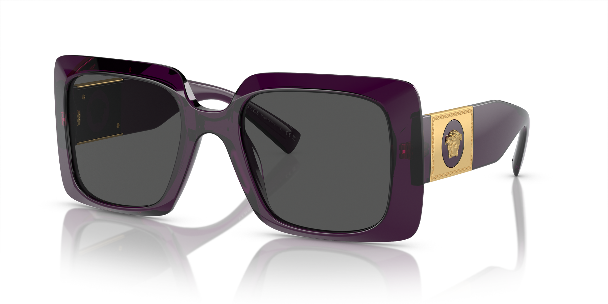 Versace Sunglasses VE4405 TRANSPARENT PURPLE