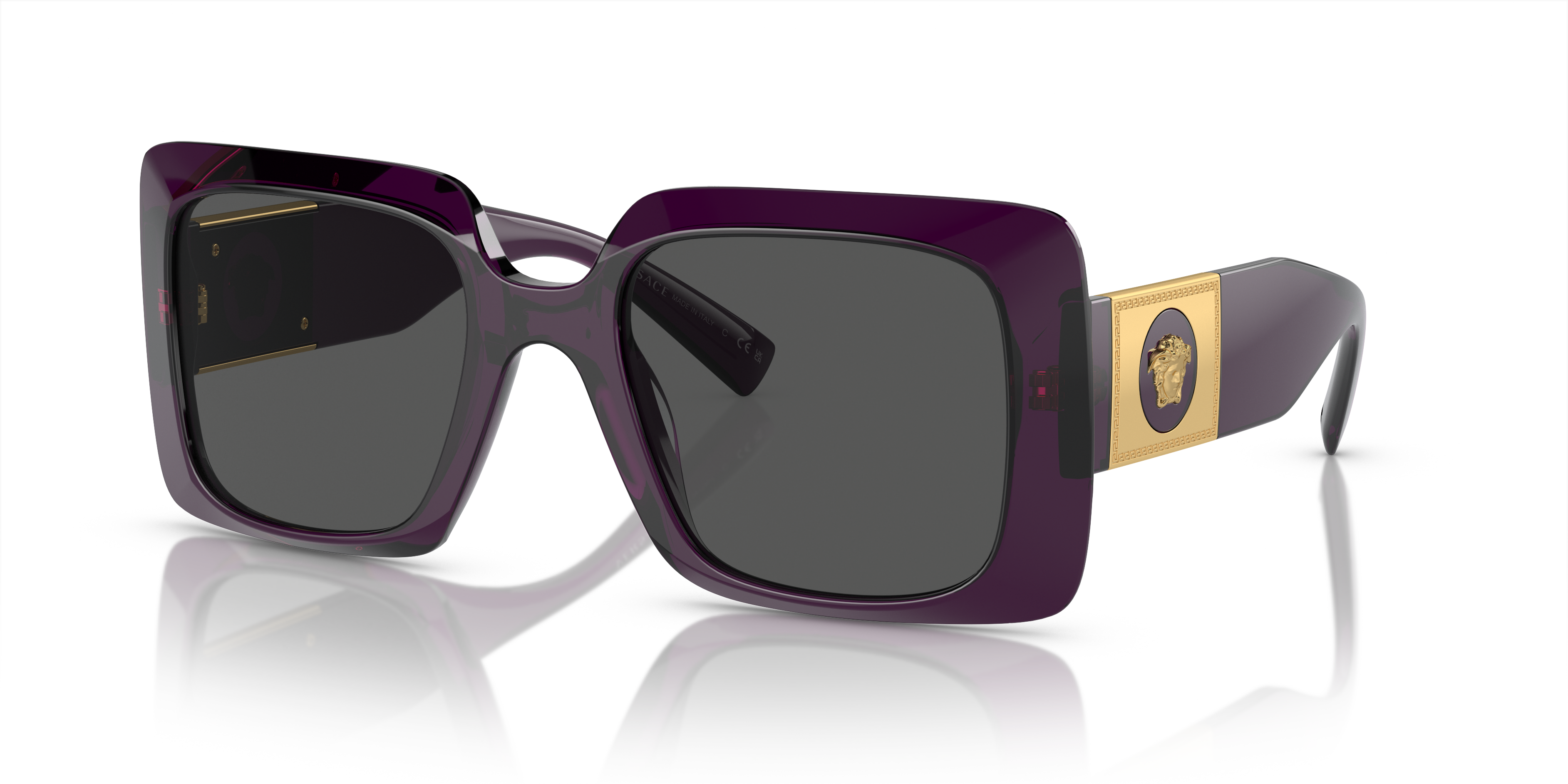 Versace Sunglasses VE4405 TRANSPARENT PURPLE