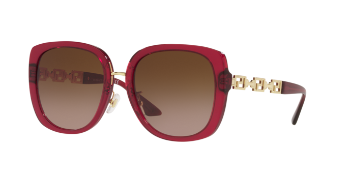 Versace Sunglasses VE4407D TRANSPARENT RED