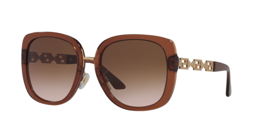Versace Sunglasses VE4407D TRANSPARENT BROWN
