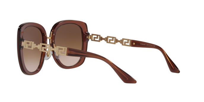 Versace Sunglasses VE4407D TRANSPARENT BROWN