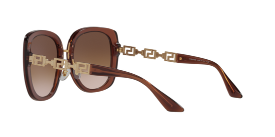 Versace Sunglasses VE4407D TRANSPARENT BROWN