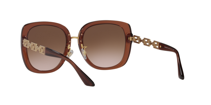 Versace Sunglasses VE4407D TRANSPARENT BROWN