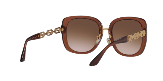 Versace Sunglasses VE4407D TRANSPARENT BROWN