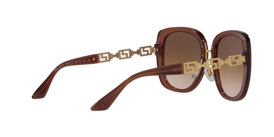 Versace Sunglasses VE4407D TRANSPARENT BROWN