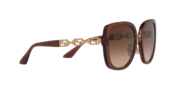 Versace Sunglasses VE4407D TRANSPARENT BROWN