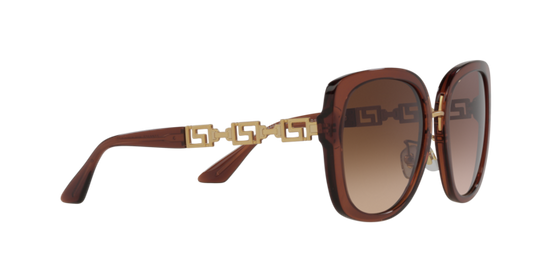 Versace Sunglasses VE4407D TRANSPARENT BROWN