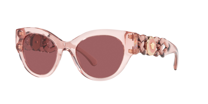Versace Sunglasses VE4408 TRANSPARENT PINK