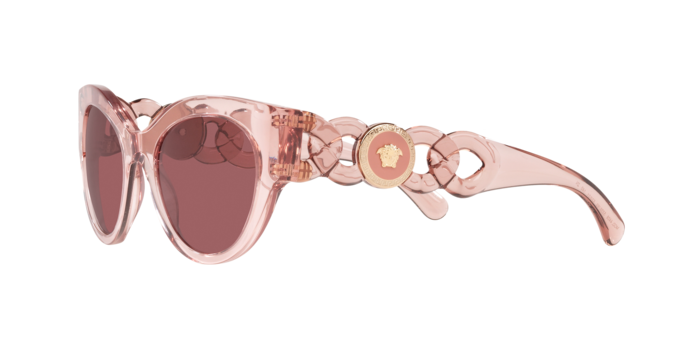 Versace Sunglasses VE4408 TRANSPARENT PINK