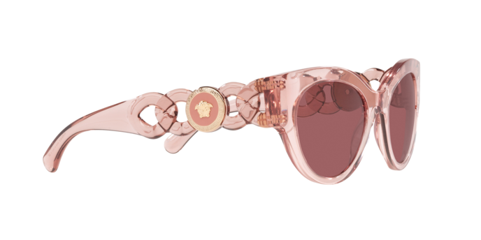 Versace Sunglasses VE4408 TRANSPARENT PINK