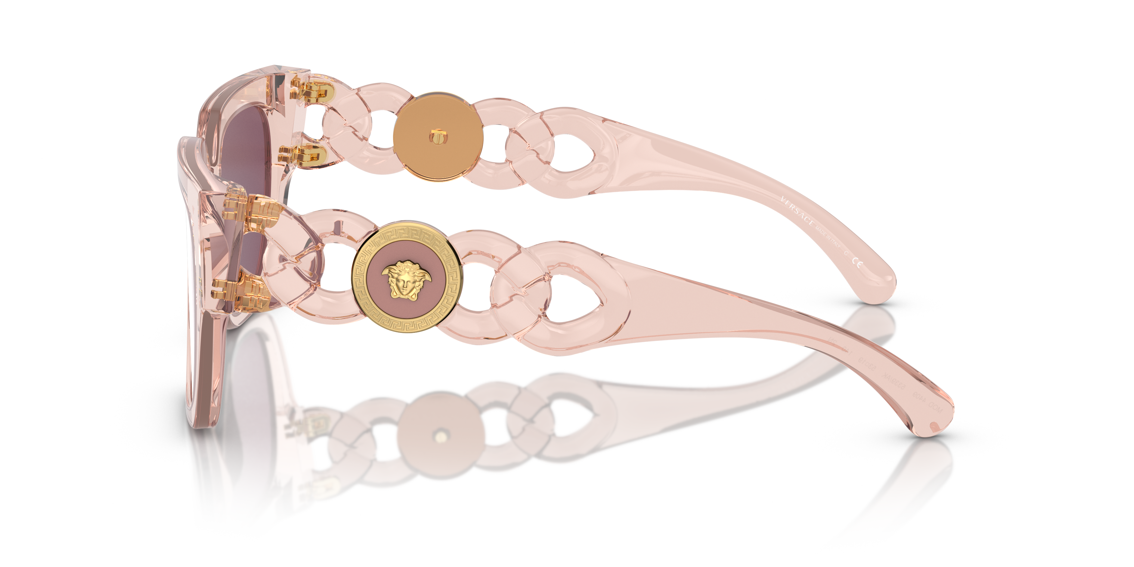 Versace Sunglasses VE4409 TRANSPARENT PINK