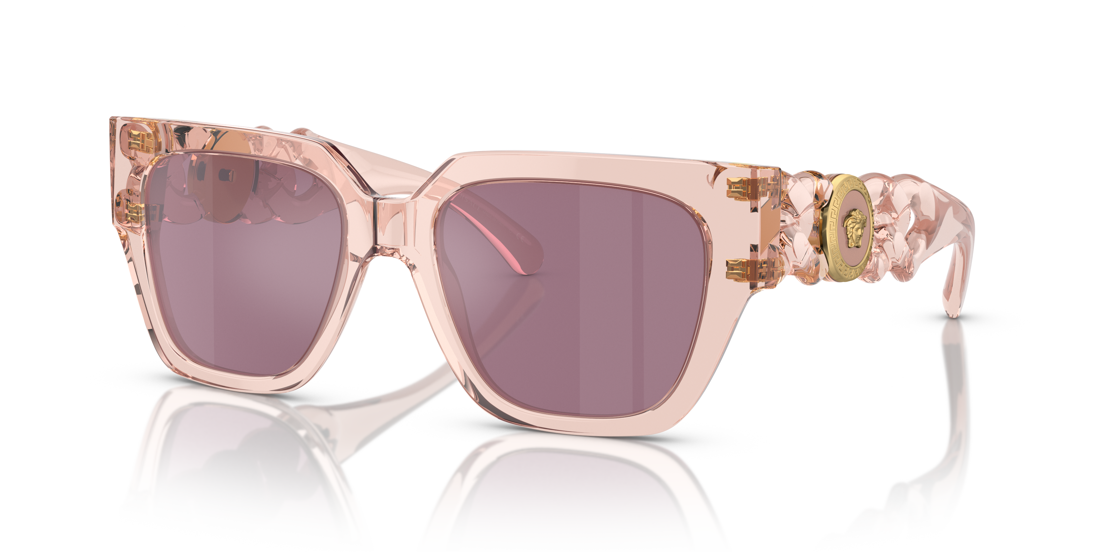 Versace Sunglasses VE4409 TRANSPARENT PINK