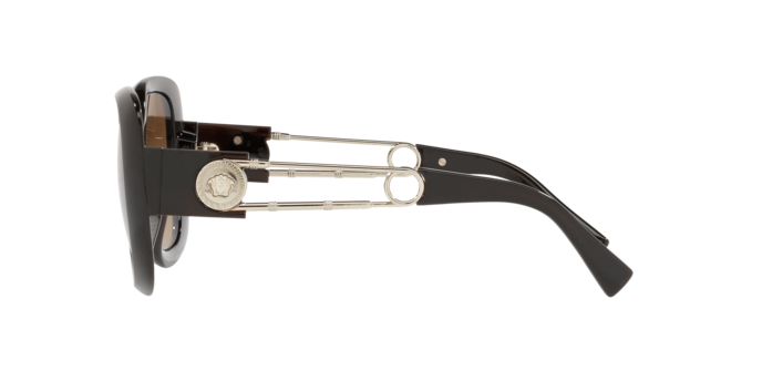 Versace Sunglasses VE4411 TRANSPARENT BROWN