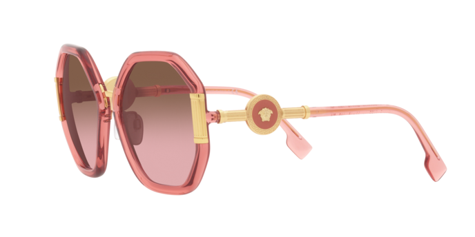 Versace Sunglasses VE4413 TRANSPARENT PINK