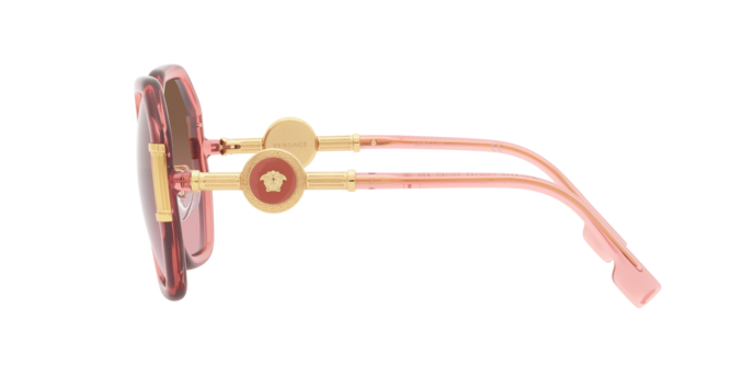 Versace Sunglasses VE4413 TRANSPARENT PINK