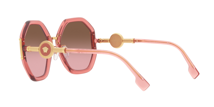 Versace Sunglasses VE4413 TRANSPARENT PINK