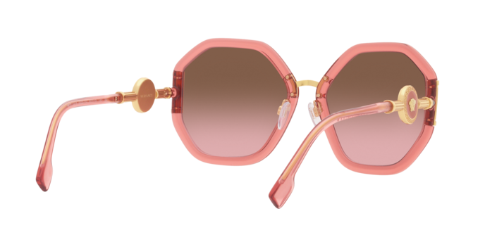 Versace Sunglasses VE4413 TRANSPARENT PINK