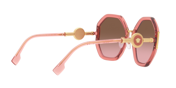 Versace Sunglasses VE4413 TRANSPARENT PINK