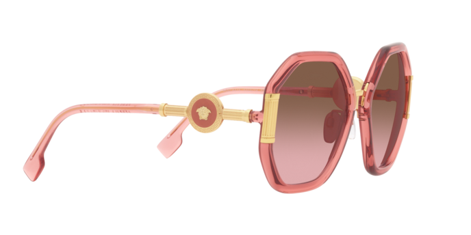 Versace Sunglasses VE4413 TRANSPARENT PINK