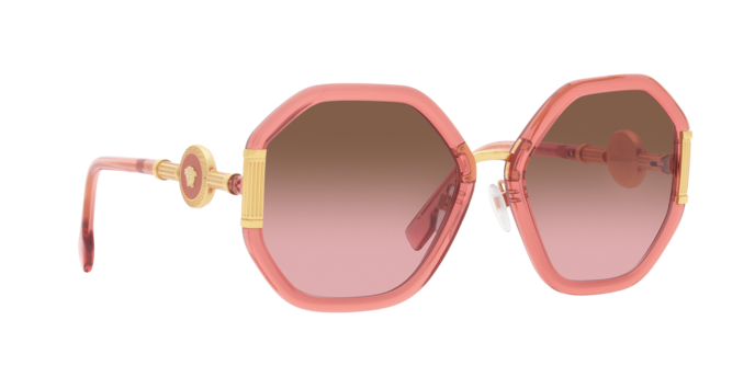 Versace Sunglasses VE4413 TRANSPARENT PINK