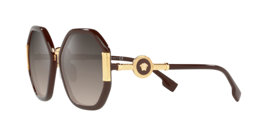 Versace Sunglasses VE4413 TRANSPARENT BROWN