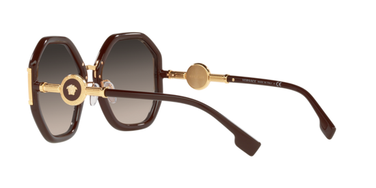 Versace Sunglasses VE4413 TRANSPARENT BROWN