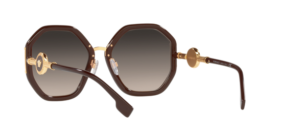 Versace Sunglasses VE4413 TRANSPARENT BROWN