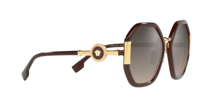 Versace Sunglasses VE4413 TRANSPARENT BROWN