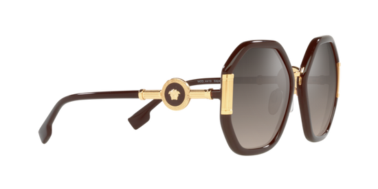 Versace Sunglasses VE4413 TRANSPARENT BROWN