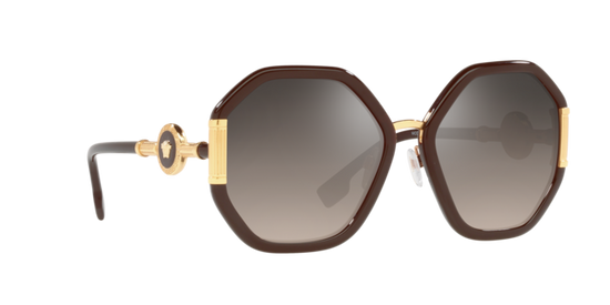 Versace Sunglasses VE4413 TRANSPARENT BROWN