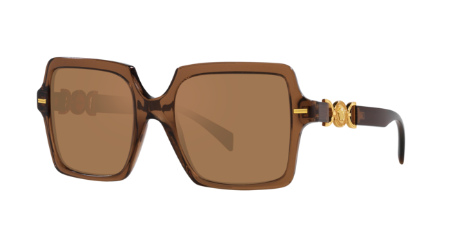 Versace Sunglasses VE4441 TRANSPARENT BROWN