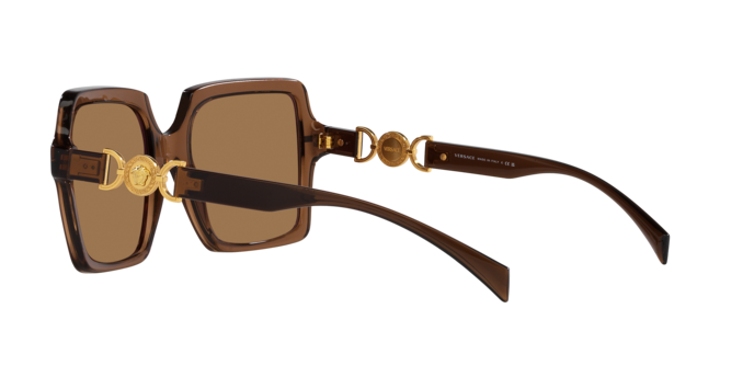 Versace Sunglasses VE4441 TRANSPARENT BROWN