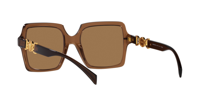 Versace Sunglasses VE4441 TRANSPARENT BROWN