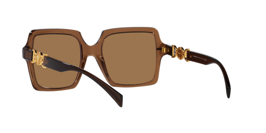 Versace Sunglasses VE4441 TRANSPARENT BROWN