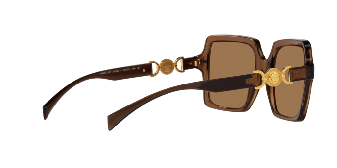 Versace Sunglasses VE4441 TRANSPARENT BROWN