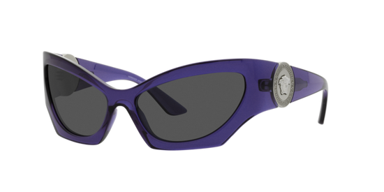 Versace Sunglasses VE4450 TRANSPARENT VIOLET