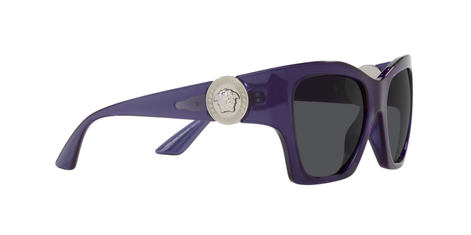 Versace Maxi Medusa biggie Squared Sunglasses in Purple | Lyst UK