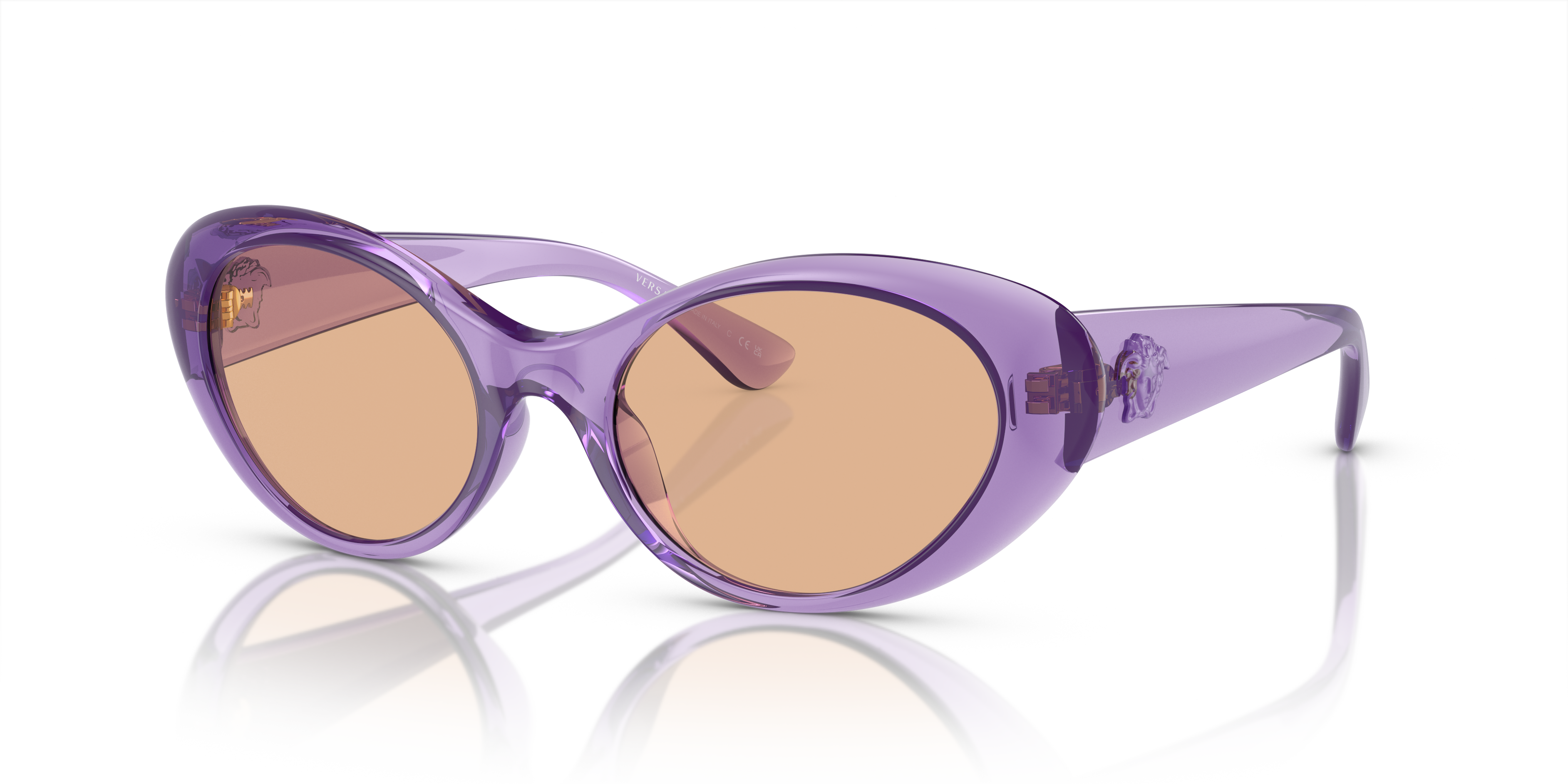 Versace Sunglasses VE4455U PURPLE TRANSPARENT