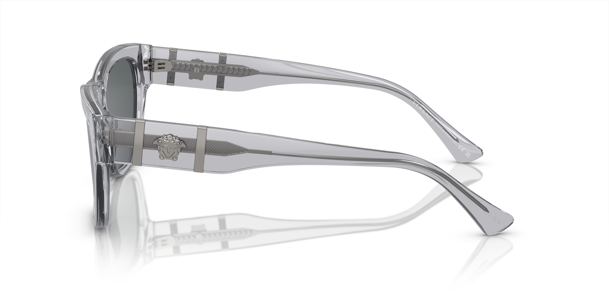 Versace Sunglasses VE4457 GREY TRANSPARENT