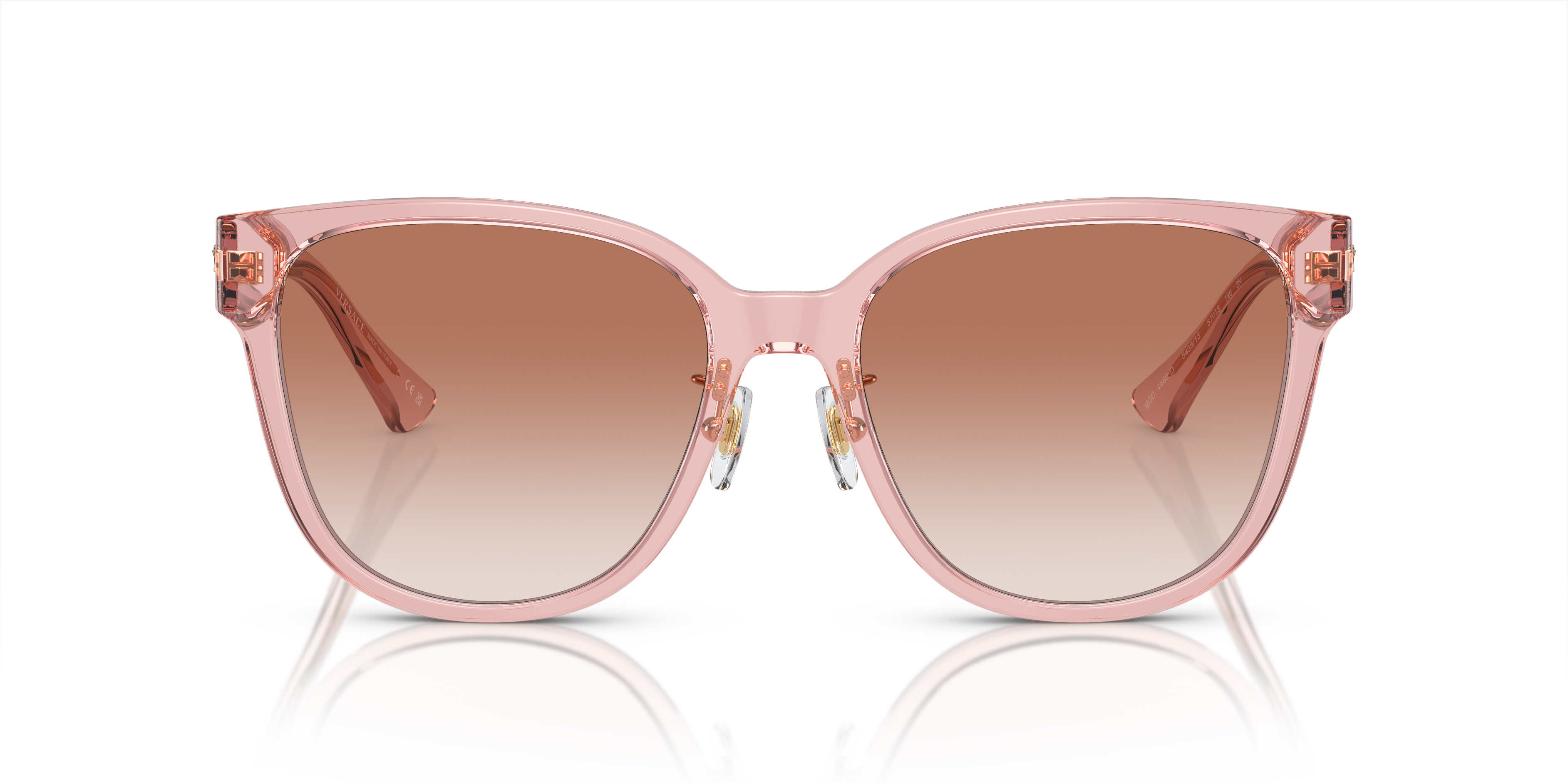 Versace Sunglasses VE4460D PEACH TRANSPARENT