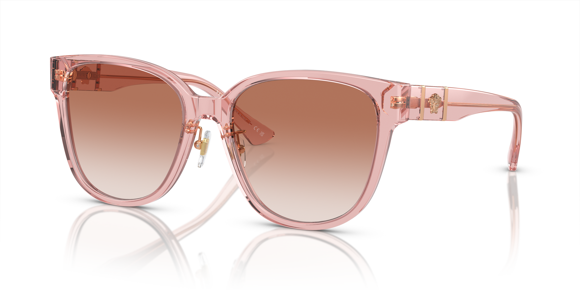 Versace Sunglasses VE4460D PEACH TRANSPARENT