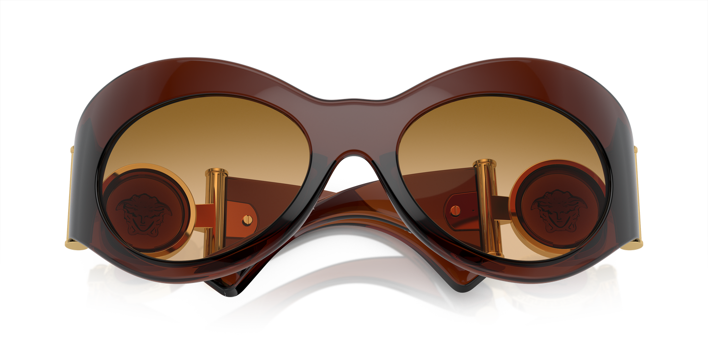 Versace Sunglasses VE4462 TRANSPARENT BROWN