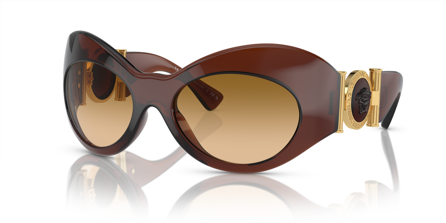 Versace Sunglasses VE4462 TRANSPARENT BROWN